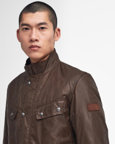 Duke Waxed Jacket Bark