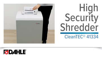 <big><strong>Dahle 41334 </strong></big> <br> CleanTEC® Shredder
