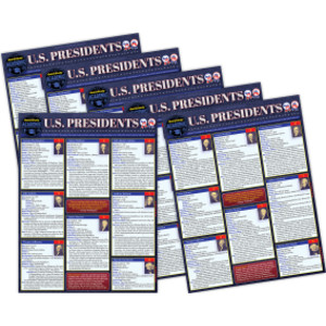 Laminated Study Guide, U.S. Presidents