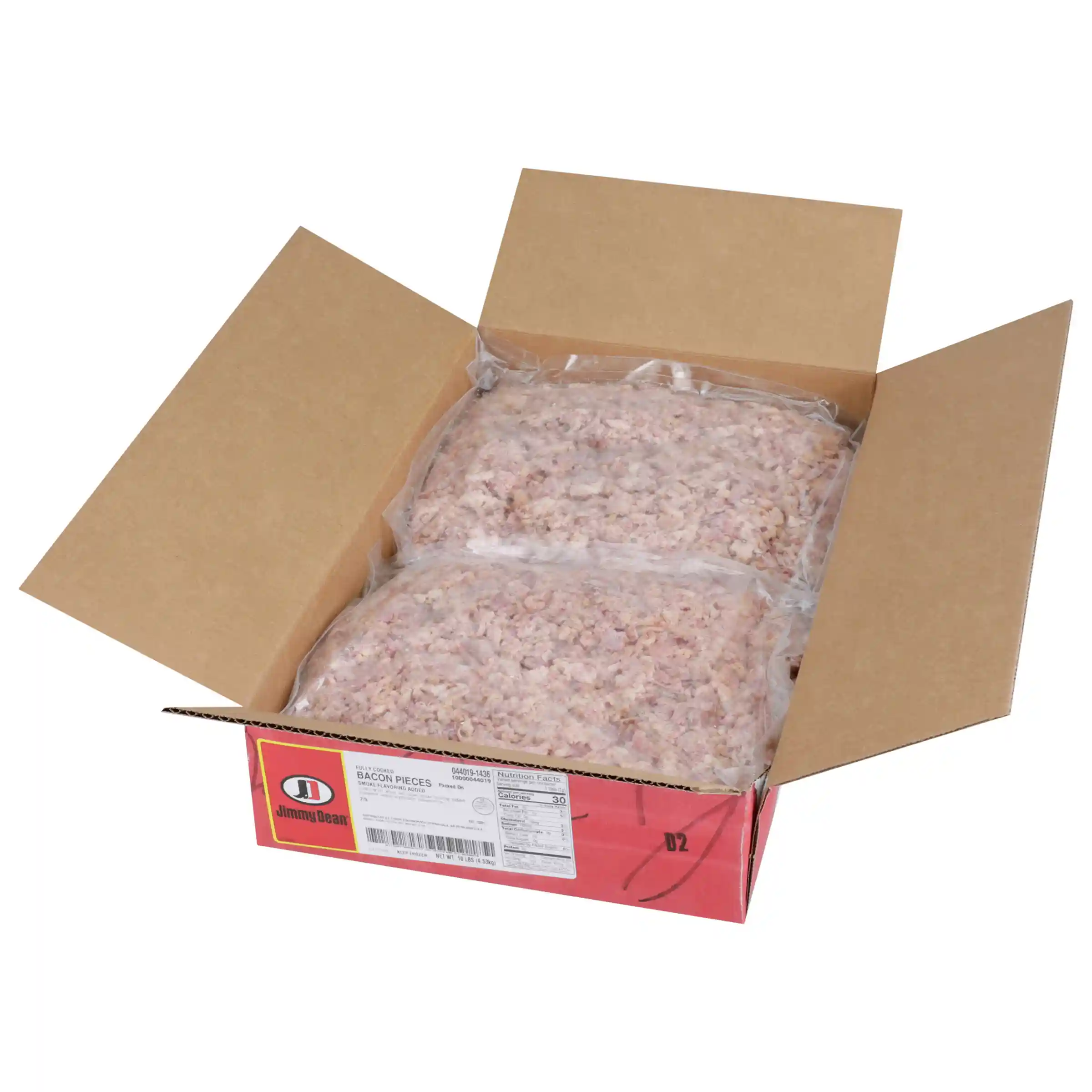 Jimmy Dean® Fully Cooked Hardwood Smoked Regular Cooked Bacon Pieces_image_4