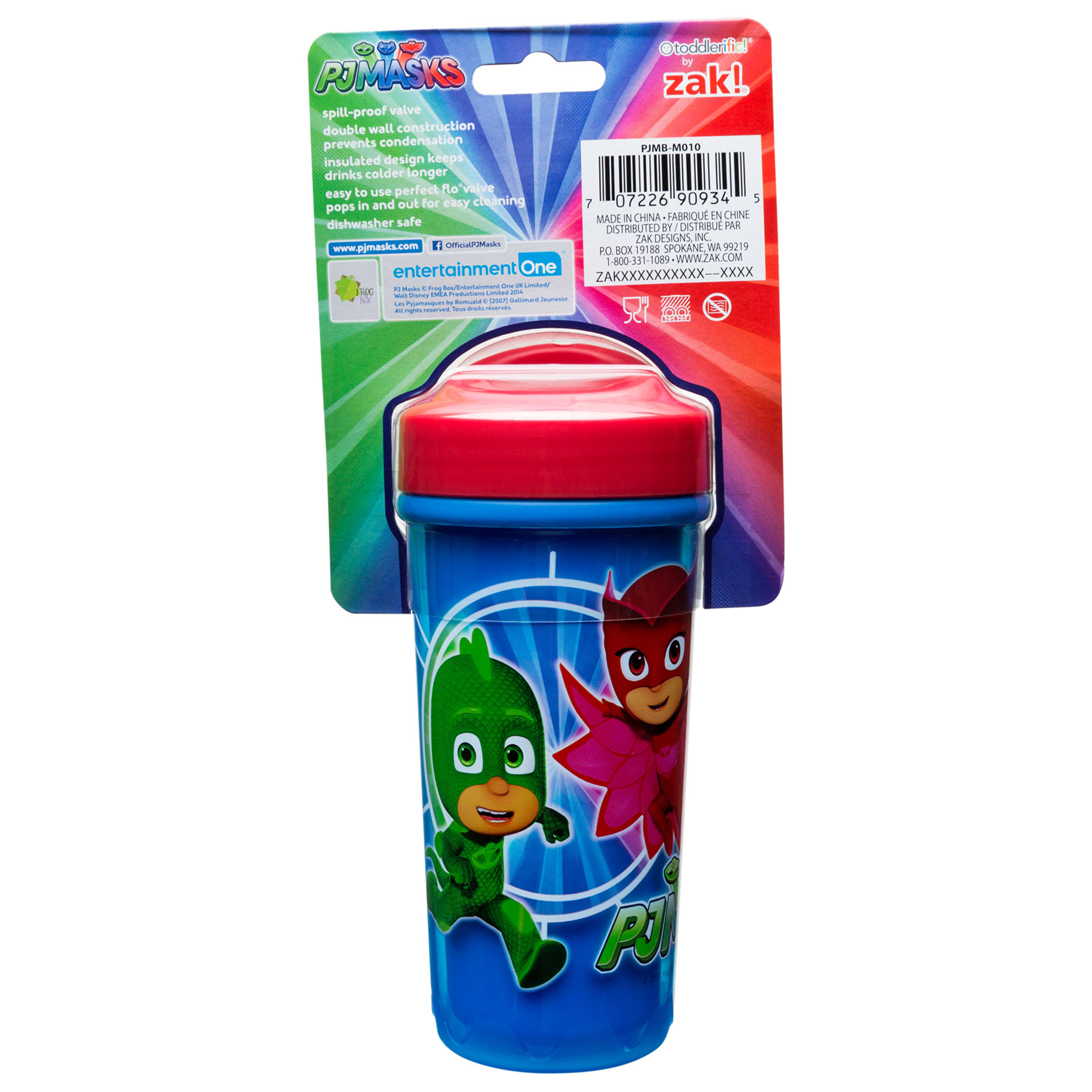 PJ Masks 8.7 ounce Sippy Cup, Catboy, Owlette & Gekko, 2-piece set slideshow image 4 PJ Masks 8.7 ounce Sippy Cup, Catboy, Owlette & Gekko, 2-piece set slideshow image 4