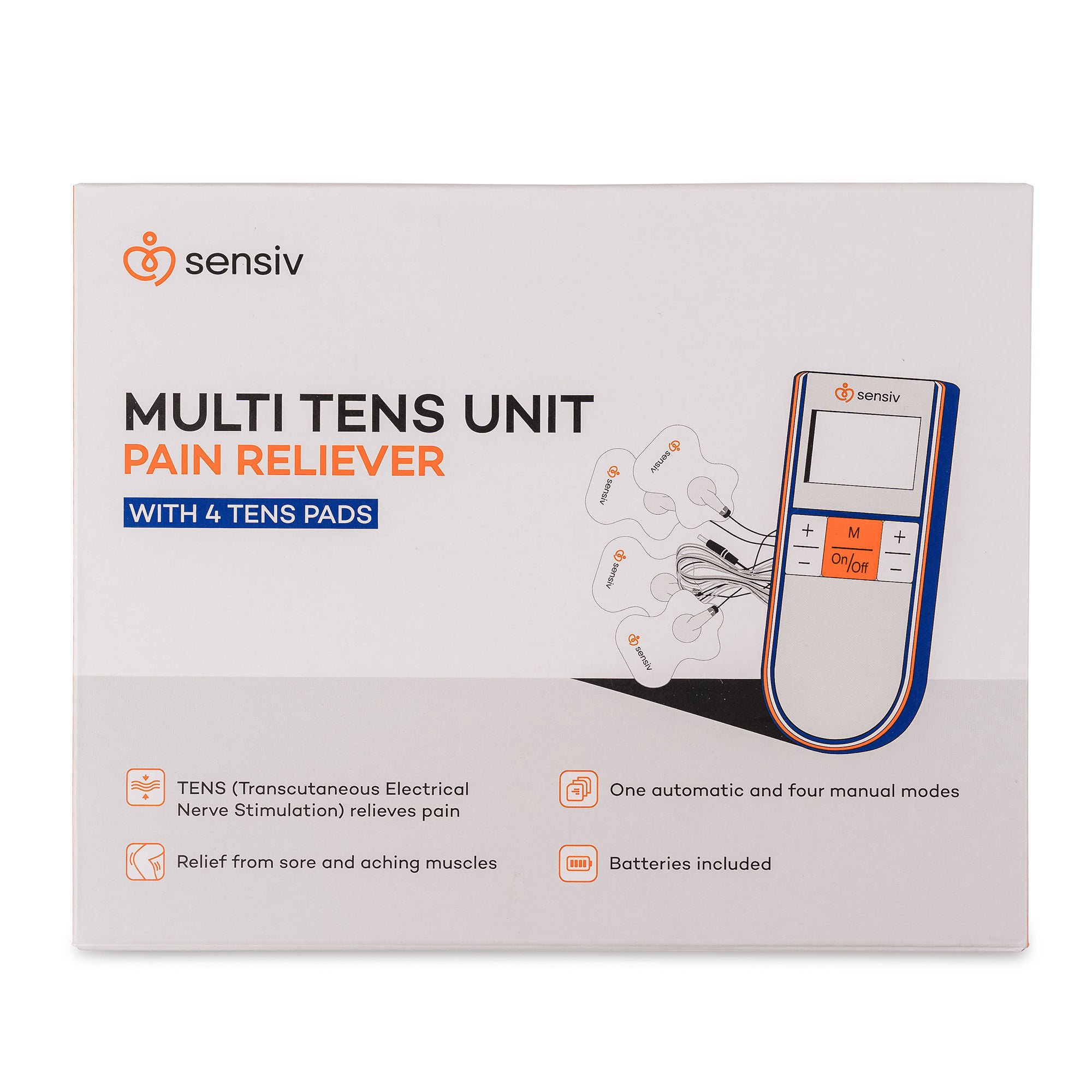 Sensiv Multi-Channel Pain Relief TENS Unit