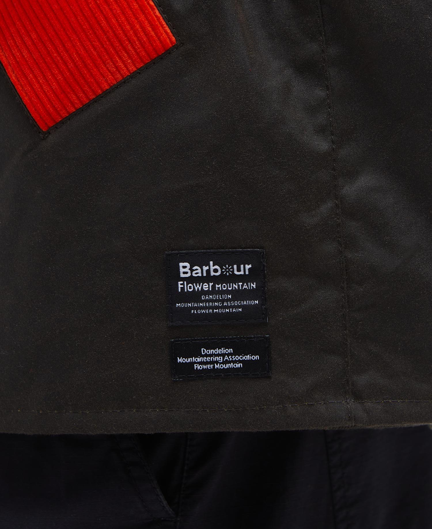 Barbour x Flower Mountain Oversized Transport Waxed Jacket image number 9