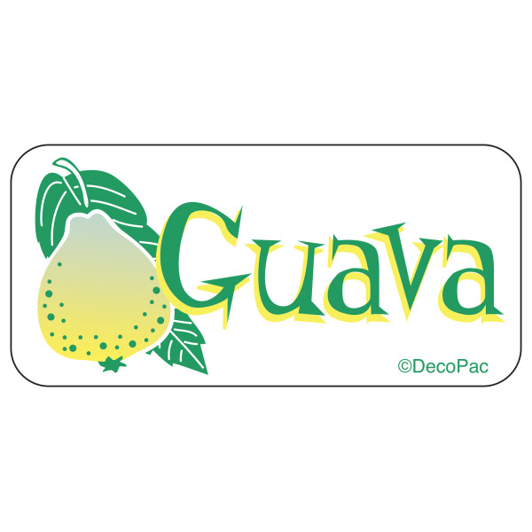 Guava Label PhotoCake® Edible Image® Merchandising Label