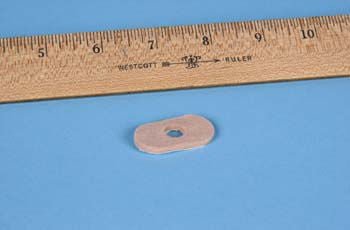 Dr. Jill's Foot Pads Inc PAD, CORN W/HOLE FELT ADH FLESH 1/8" (100/BG)