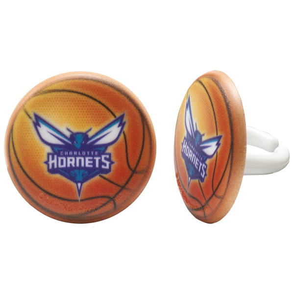 NBA Team Basketball Cupcake Rings