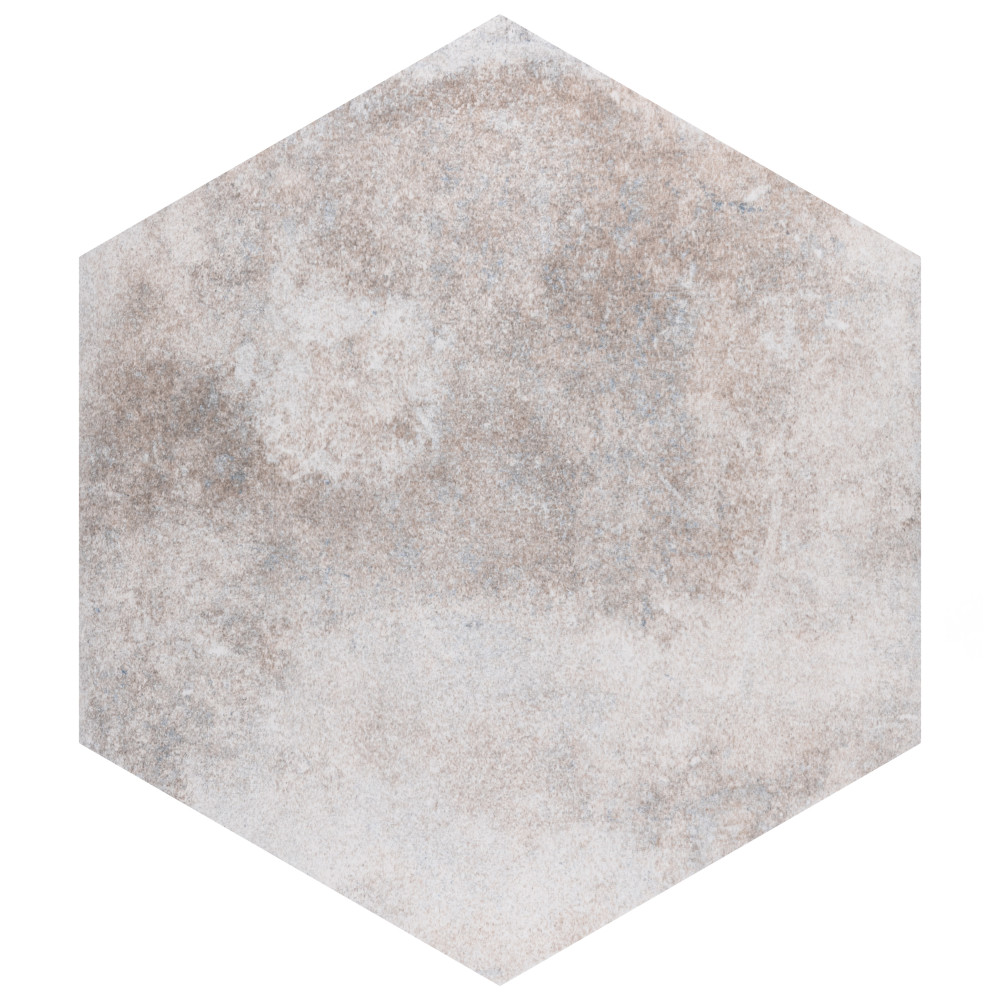 Americana Boston Hex Downtown 14-1/8 in. x 16-1/4 in. Porcelain Floor and Wall Tile