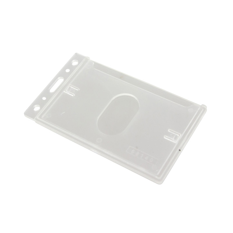 PolyCarb+Badge+Holder%2C+Vertical%2C+Pack+of+25