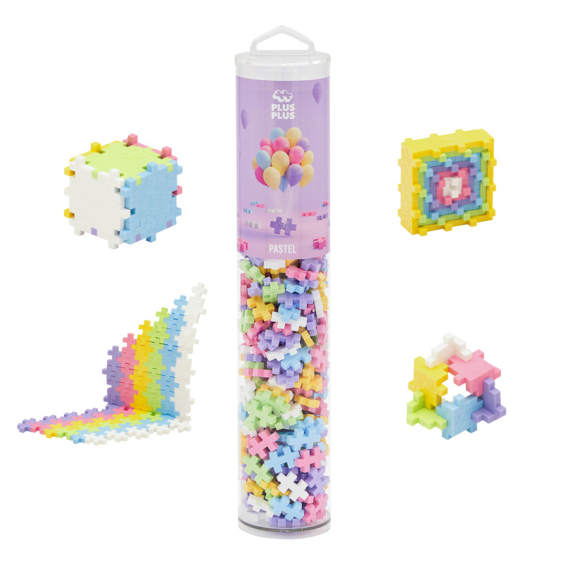 Plus-Plus® 240-Piece Tube, Pastel