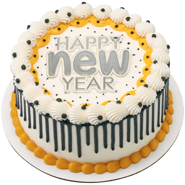 Happy New Year Metallic Layon