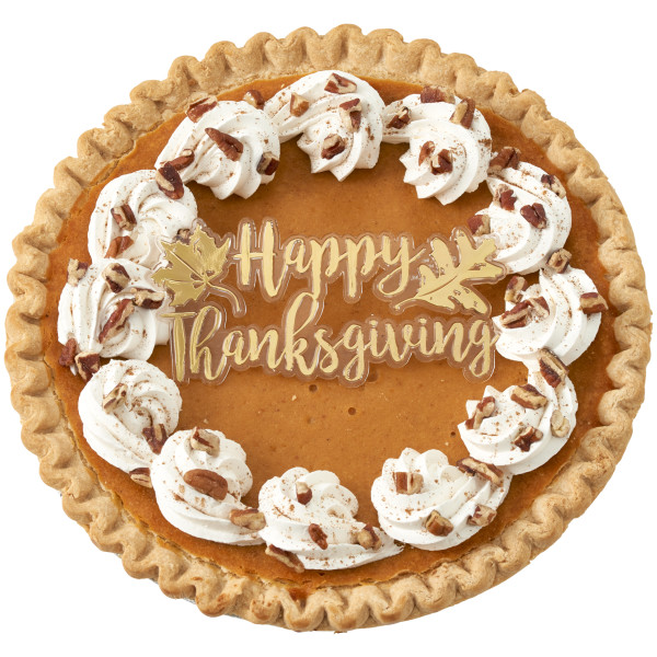 Happy Thanksgiving Foil Layon