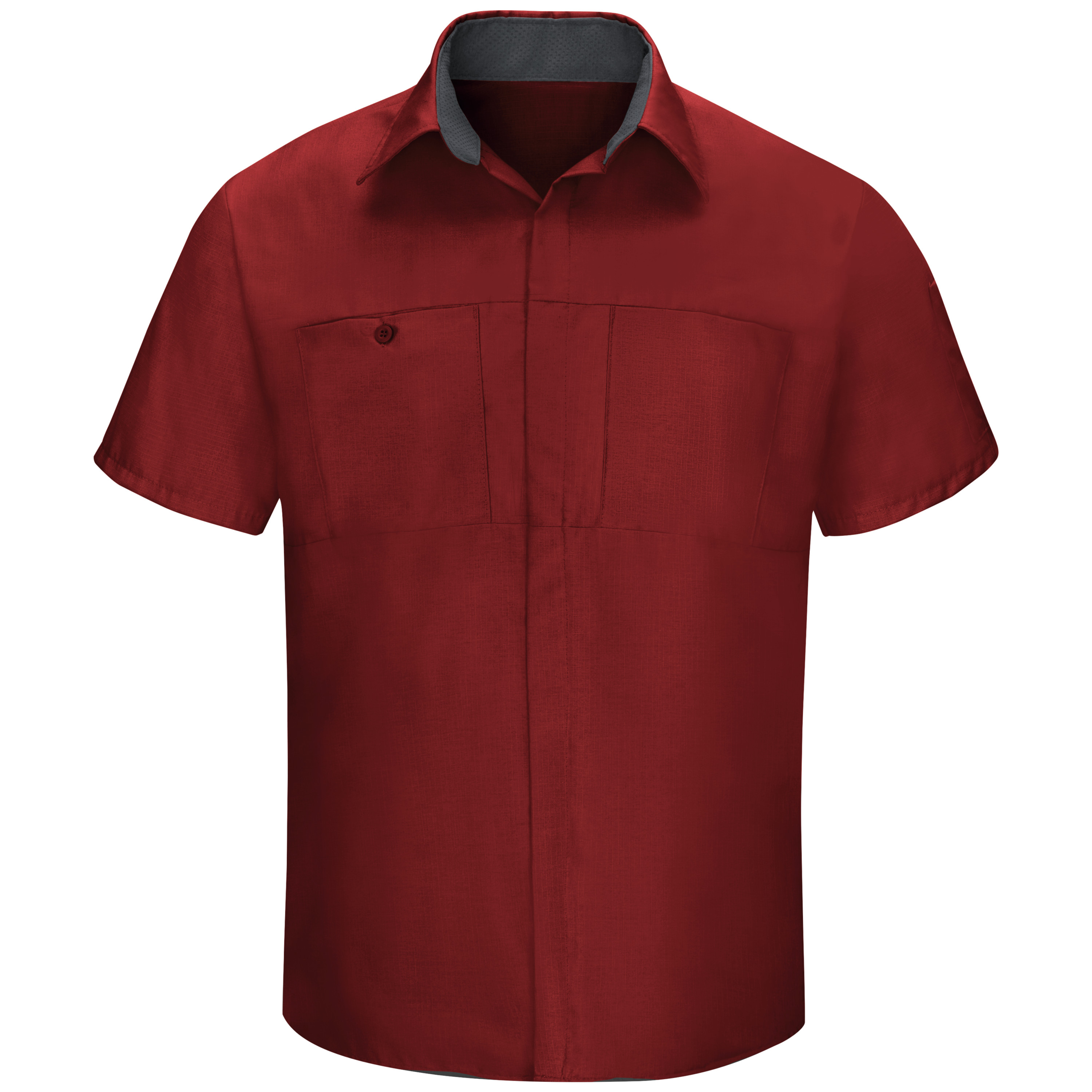 Camisa Red Kap para hombre manga corta Performance Plus Shop con tecnología Oilblok - Imagen 32 de 41