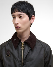 Spey Slim Waxed Jacket Olive