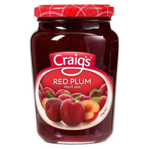  Craig's® Red Plum Jam 375g 