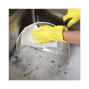 Boardwalk, Light Duty Scour Pad, Rectangle, 6"x9", White