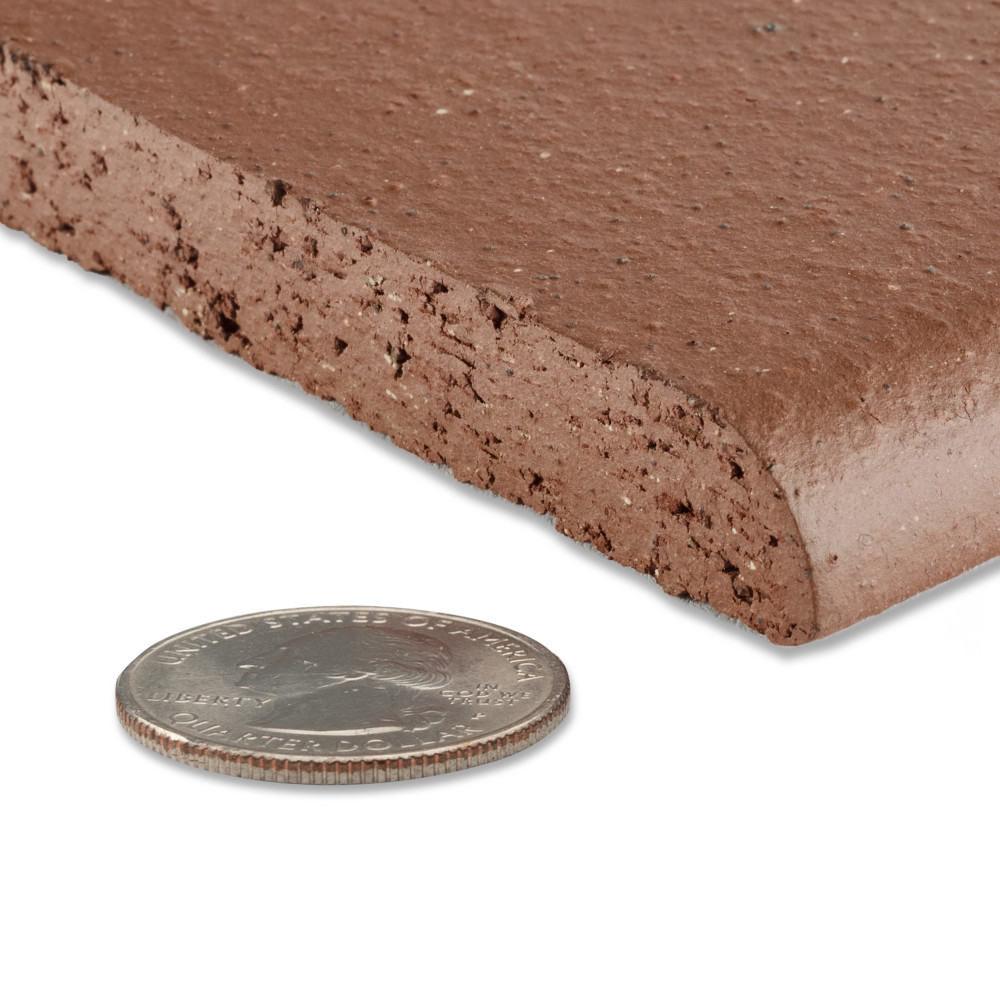 Lincoln Quarry Cove Base Mayflower Red 6 in. x 6 in. Ceramic Floor and Wall Trim