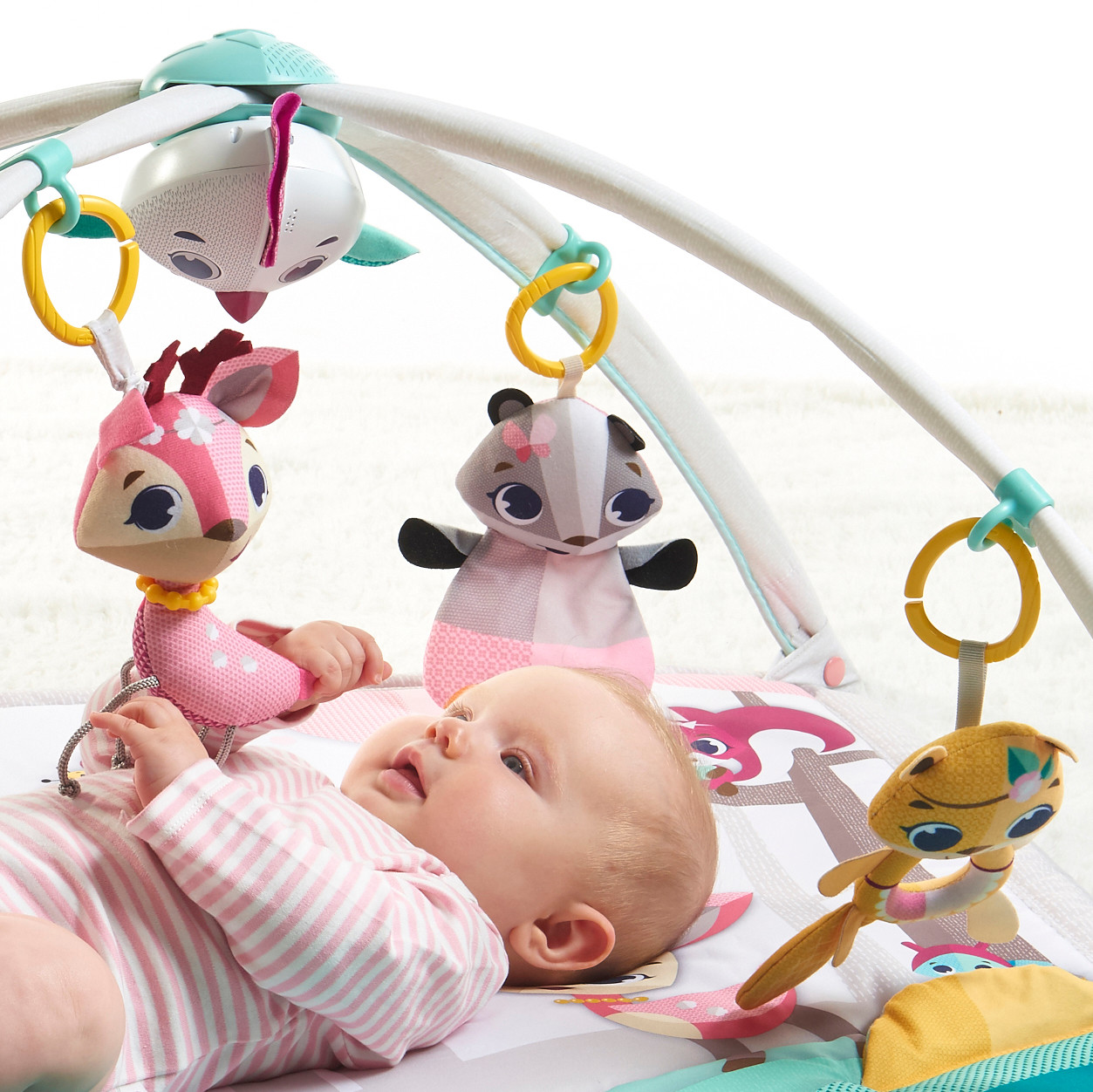 Tiny Love Gymini Deluxe Activity Gym Play Mat, Into the Forest eBay