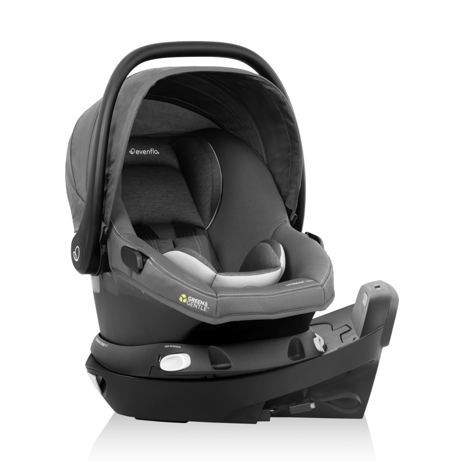 Revolve180 LiteMax NXT Rotational Infant Car Seat w/Green & Gentle