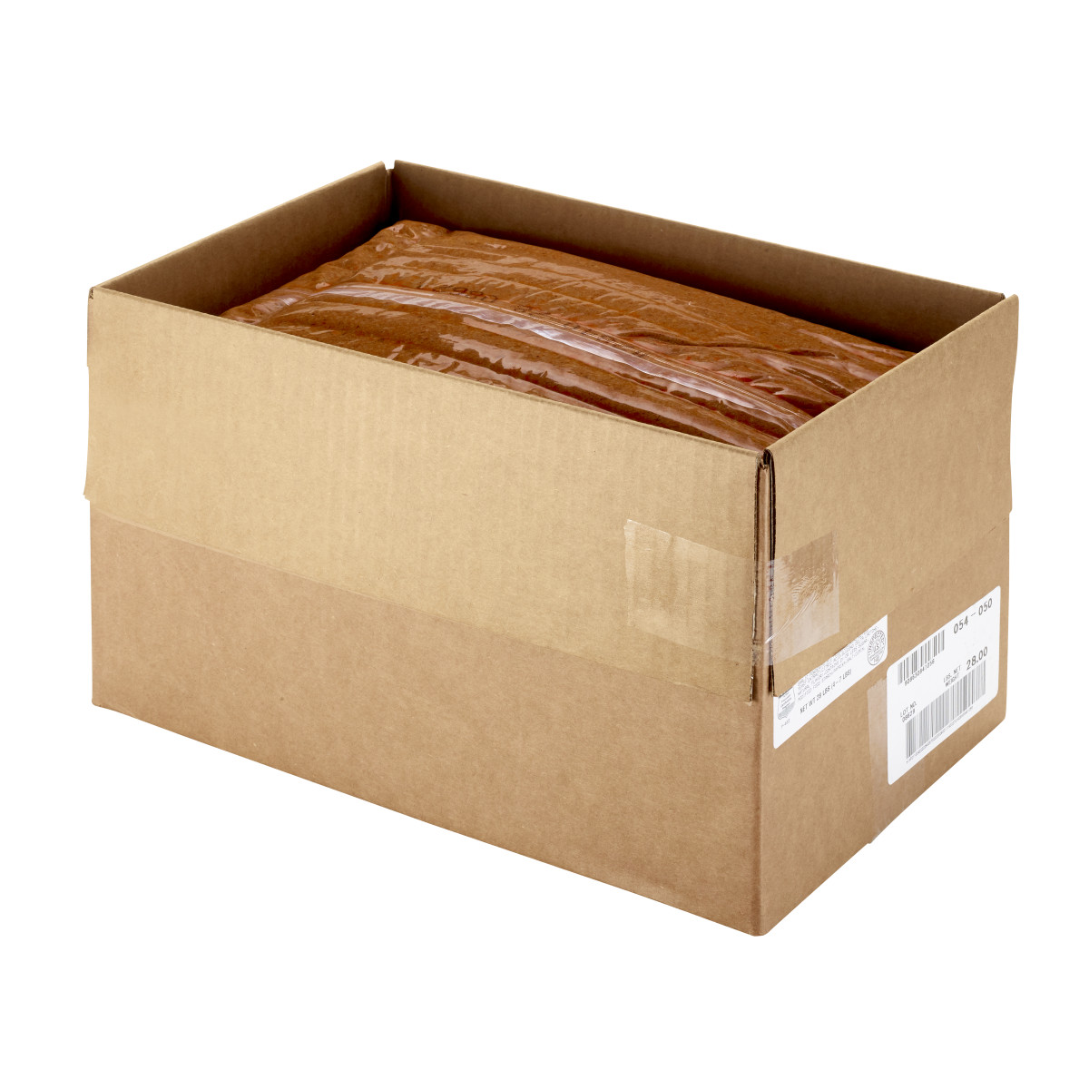 JENNIE-O(r) Taco Seasoned Ground Turkey Fully Cooked, 4/7 LB . C1RM - Front Right Open Case (Hi Res)