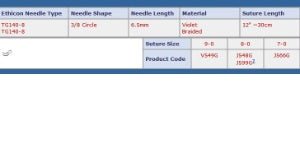 Coated Vicryl™ Suture with Needle