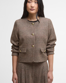Corina Collarless Tailored Jacket 
