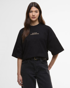 Kaia Oversized T-Shirt Black