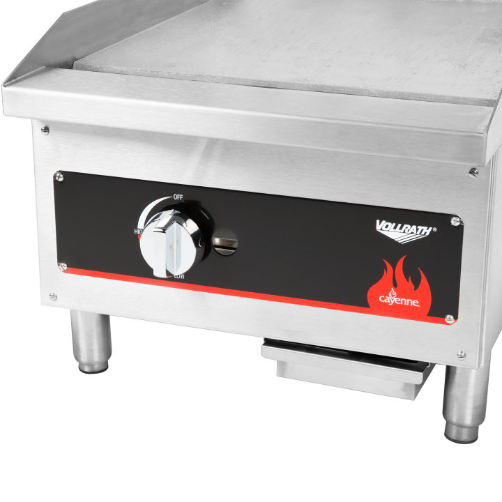 18-inch Cayenne® gas flat-top griddle