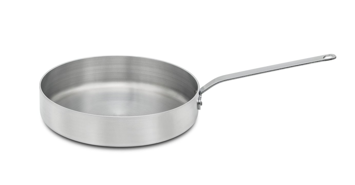 3-quart Wear-Ever® aluminum sauté pan in natural finish and plated handle