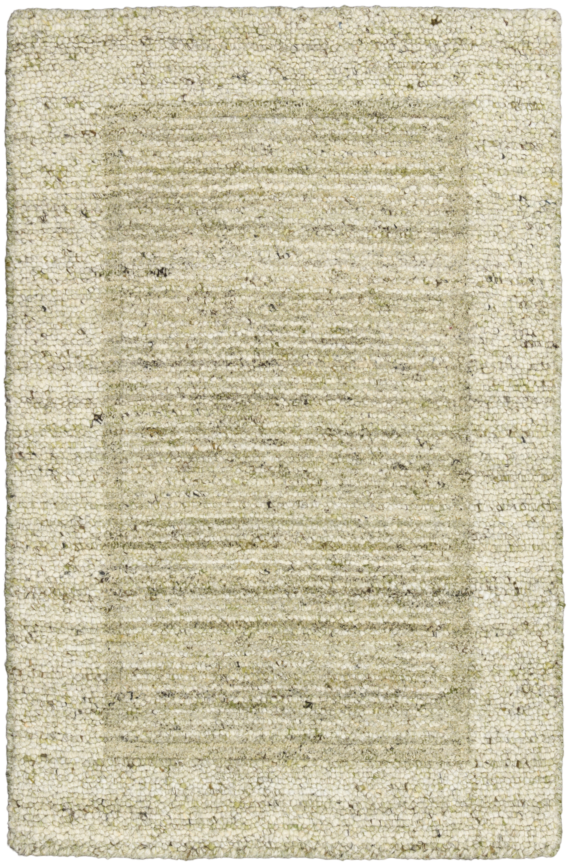 Calvin Klein CK082 Ridge 2' x 3' Sage Ivory Farmhouse Indoor Rug