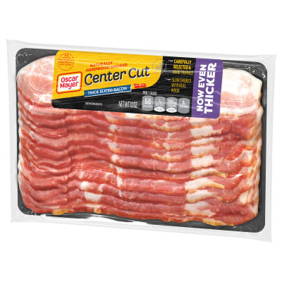 Oscar Mayer Center Cut Thick Sliced Bacon, 12 oz Pack