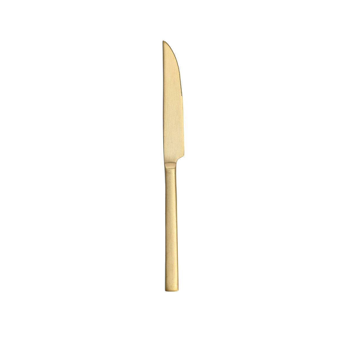 Arezzo Brushed Gold SH Steak Knife 8.75"