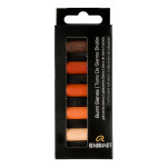 Rembrandt Soft Pastels Micro Sets 5 Half Sticks Burnt Sienna