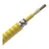 Opti-Core® Plenum OFCP Indoor Interlocking Armored Cable, 12-Fiber, Yellow