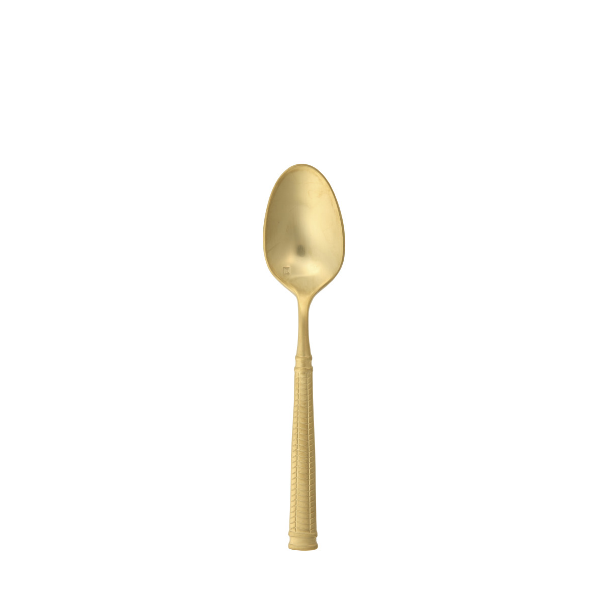Vivi Brushed Gold Dessert Spoon 7.1"