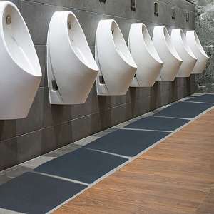 Hillyard, Gator, Hygiene Mat, 19"x21", Charcoal