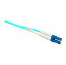 Fiber Optic Patch Cord, Multimode OM3 Duplex LC to ST, 7 M