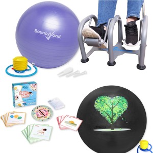Mobility & Self-Regulation Kit, Balance Balls, Foot Swing & Calming Activity Game