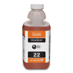 Hillyard, Arsenal Citrus-Scrub® Multi-Purpose Cleaner, Arsenal® One Dispenser 2.5 Liter Bottle