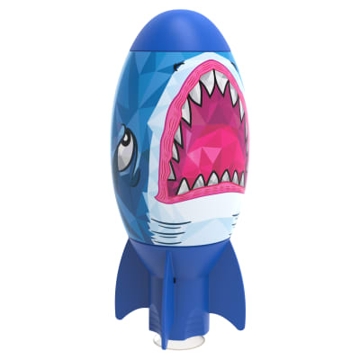 Swimways Shark Rocket, Kids Pool Accessories & Torpedo Pool Toys, Water Rocket Outdoor Games for the Swimming Pool, Lake & Beach for Kids Ages 5 & Up