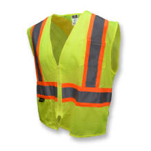 Radians SV22X Economy Mesh X-Back Type R Class 2 Safety Vest with Two-Tone Trim
