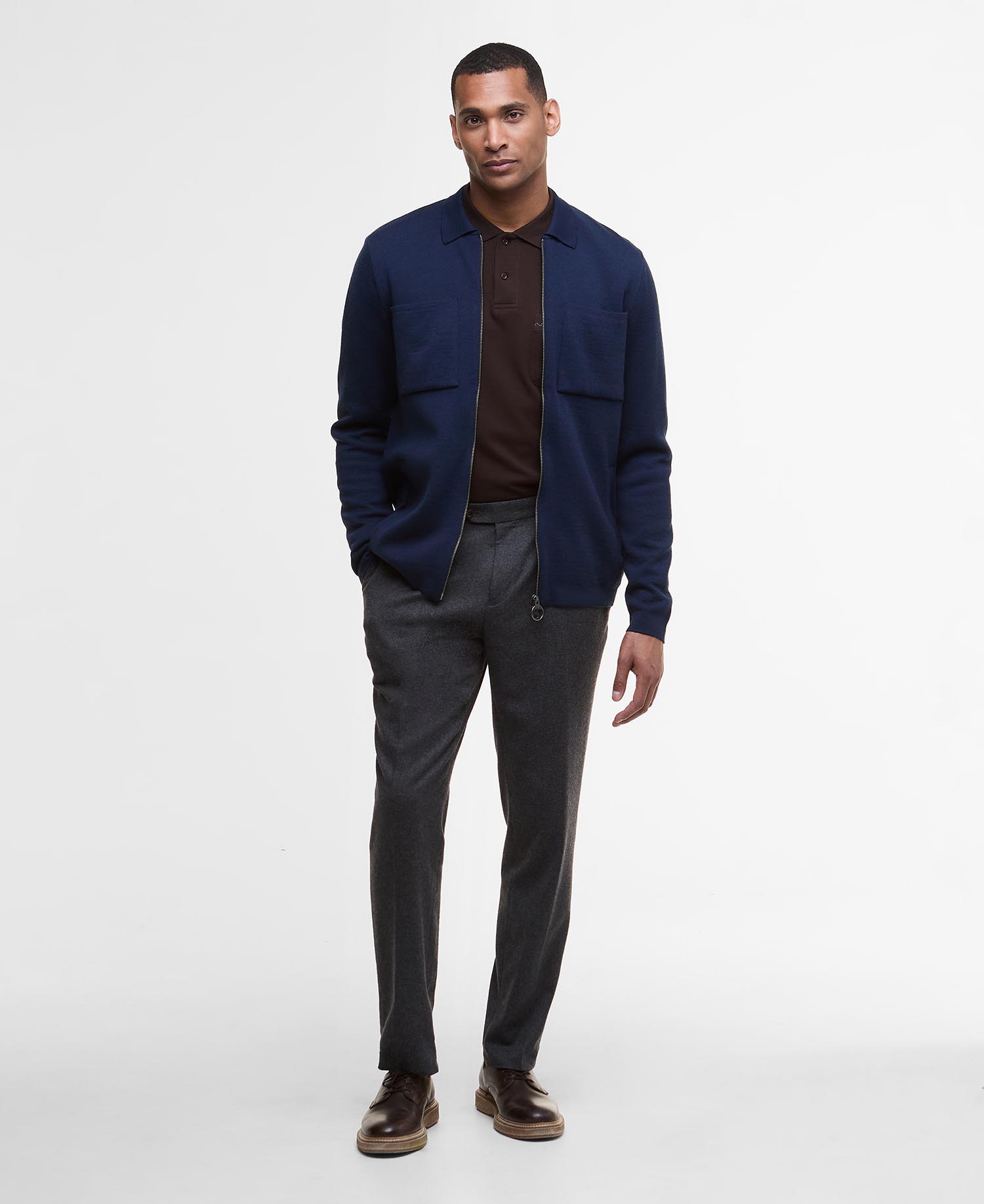 Croscombe Zip-Up Cardigan image number 1