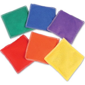 Rainbow Bean Bags, Pack of 6