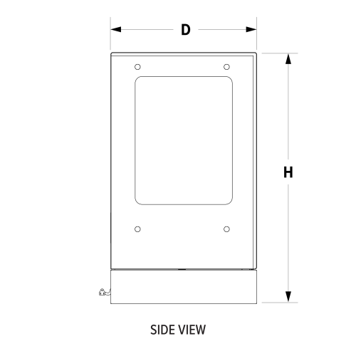 Engineering side view