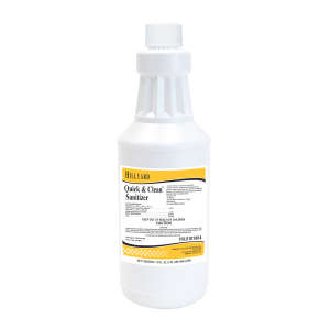 Hillyard, Quick and Clean® Sanitizer,  32 fl oz Bottle