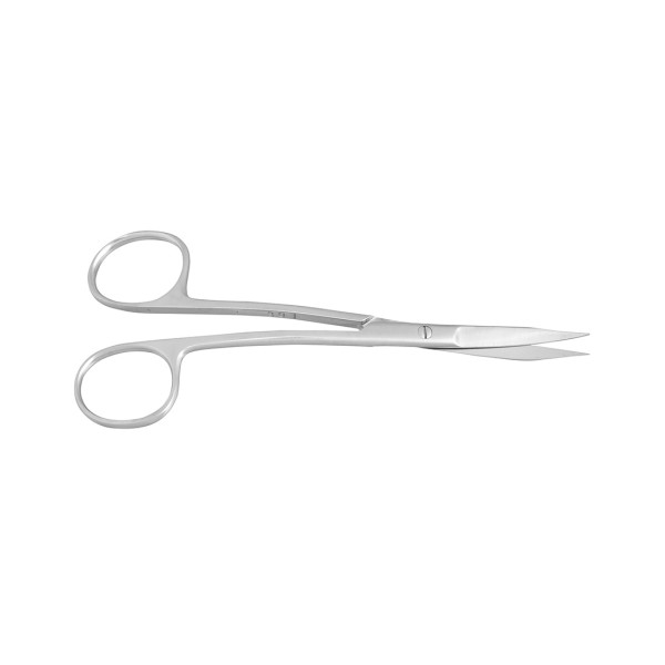 Nordent Goldman Fox Scissor one blade serrated, cvd handle