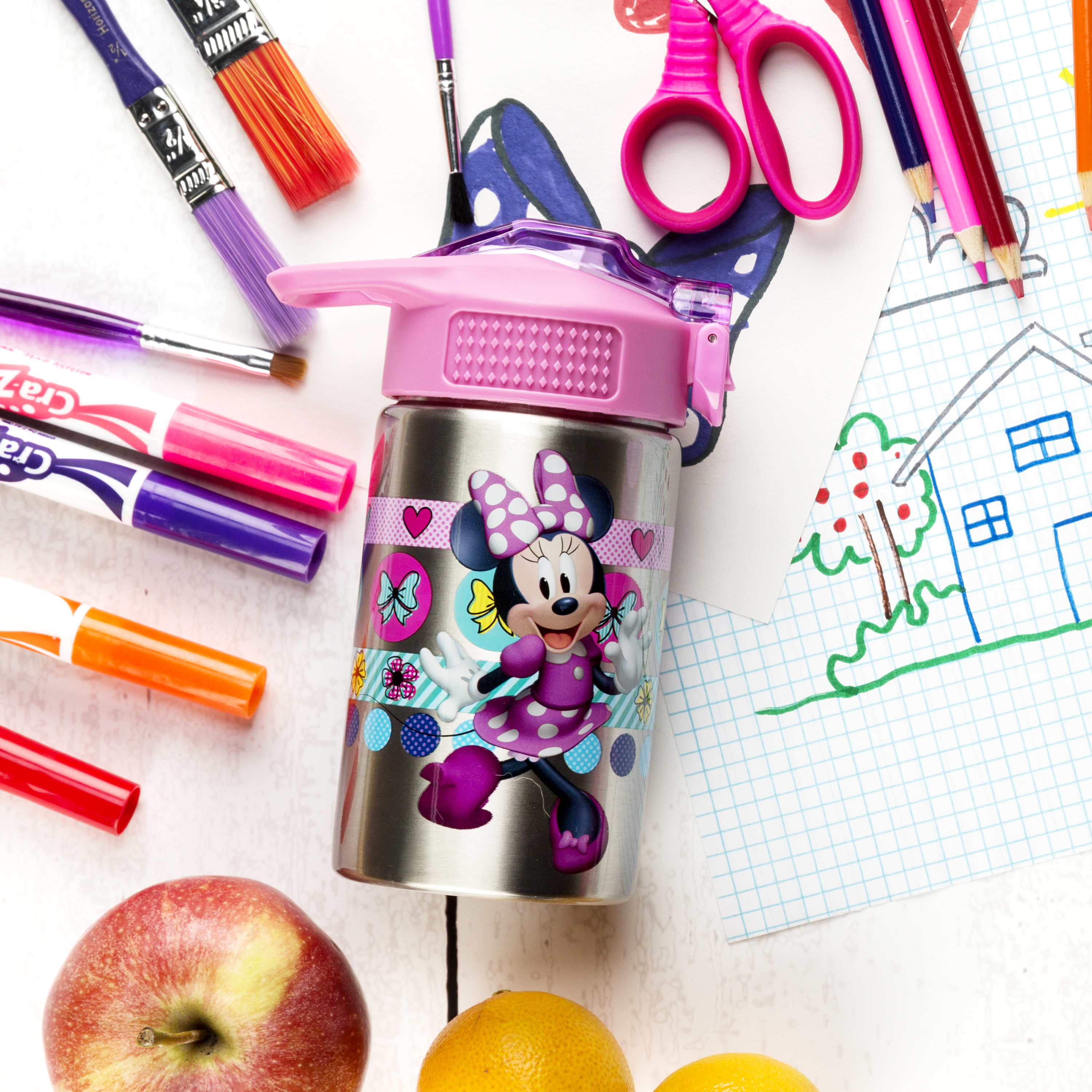 Disney 15.5 ounce Water Bottle, Minnie Mouse & Daisy Duck slideshow image 3 Disney 15.5 ounce Water Bottle, Minnie Mouse & Daisy Duck slideshow image 3