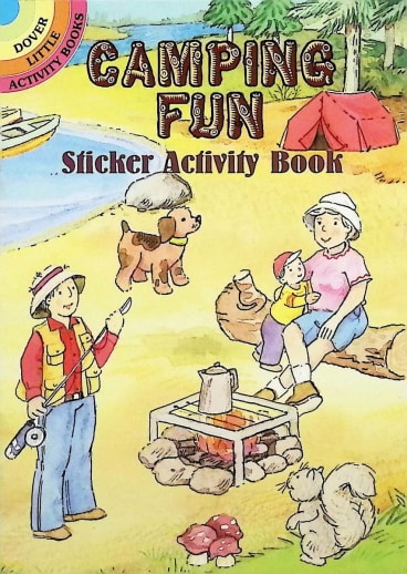 Camping Fun Small Sticker Activity Book