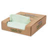 Envision, EcoSafe-6400 LLDPE Compostable Liner, 30 gal Capacity, 30 in Wide, 39 in High, 1.1 Mils Thick, Green