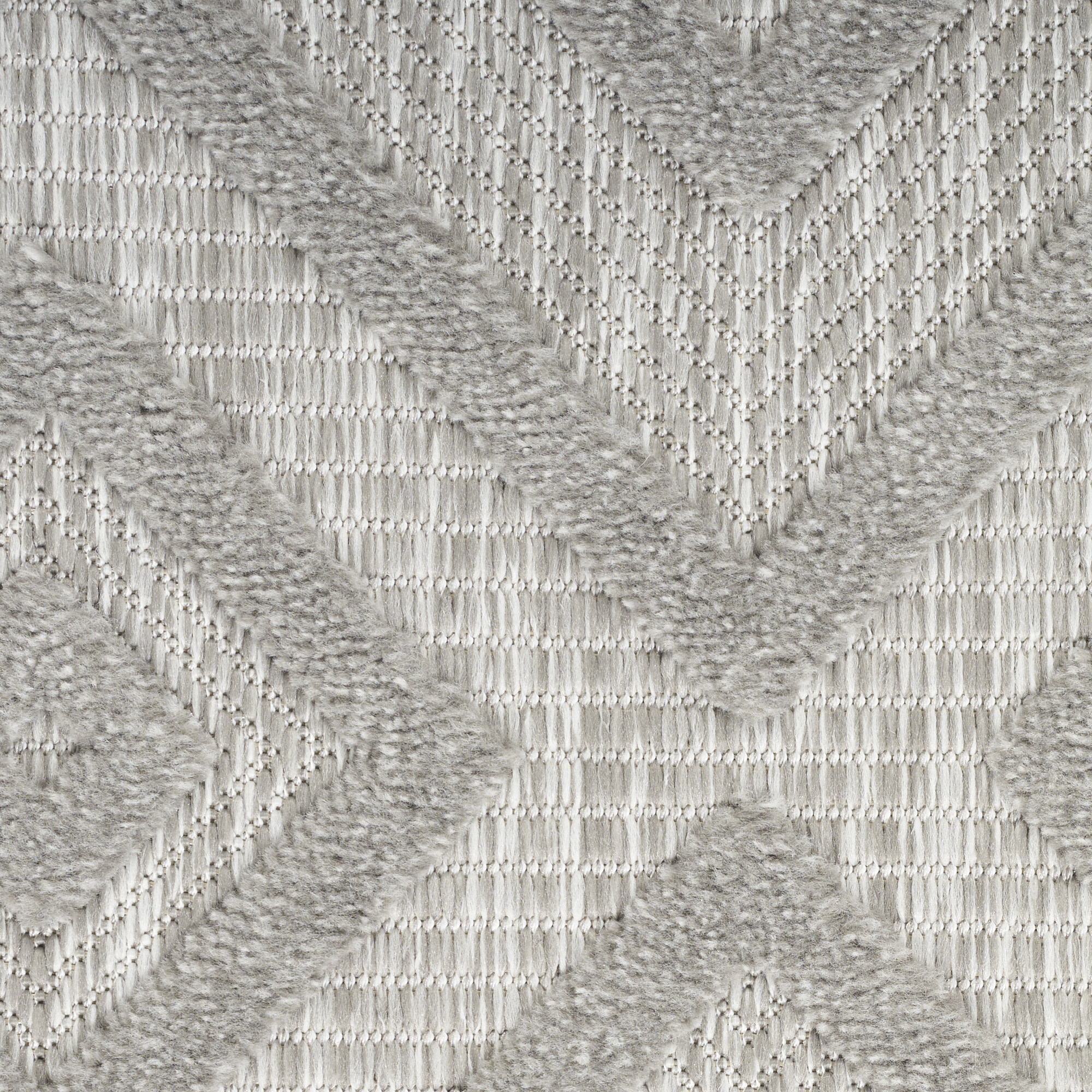 Nourison Versatile 8' x 10' Silver Grey Modern Rug