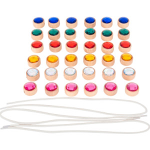 Wooden Lacing Jewels